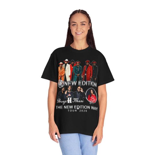 The New Edition Way Tour 2026 T-Shirt