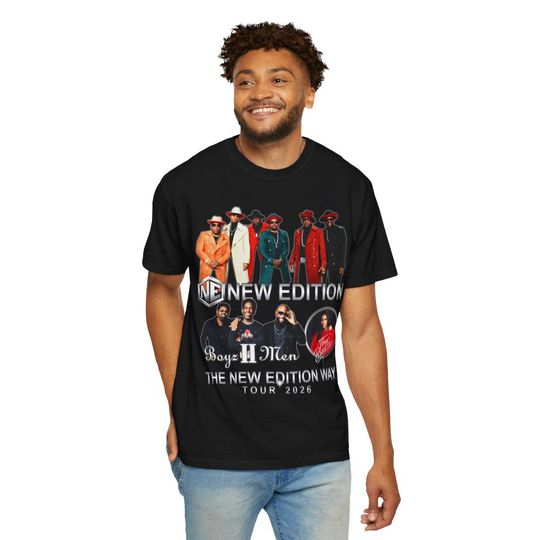 The New Edition Way Tour 2026 T-Shirt