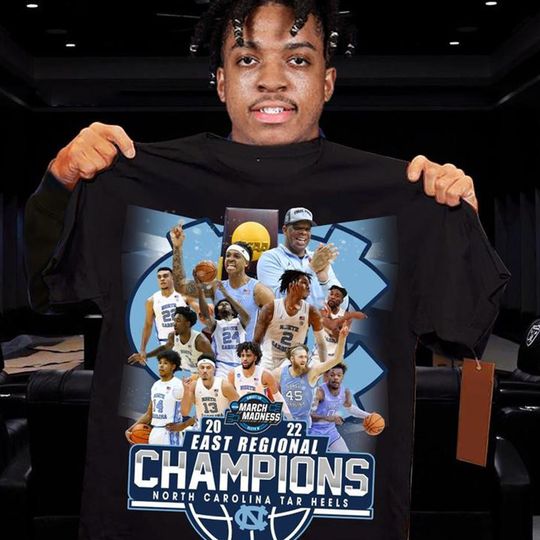North Carolina Tar Heels Shirt, Basketball Shirt