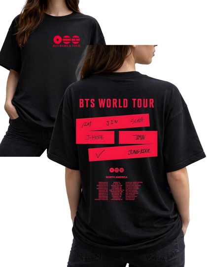 BTS World Tour T-Shirt, Bangtan Comeback 2026 Shirt, Concert Outfit, Kpop Album Fan Tee, Comeback Gift for Fans