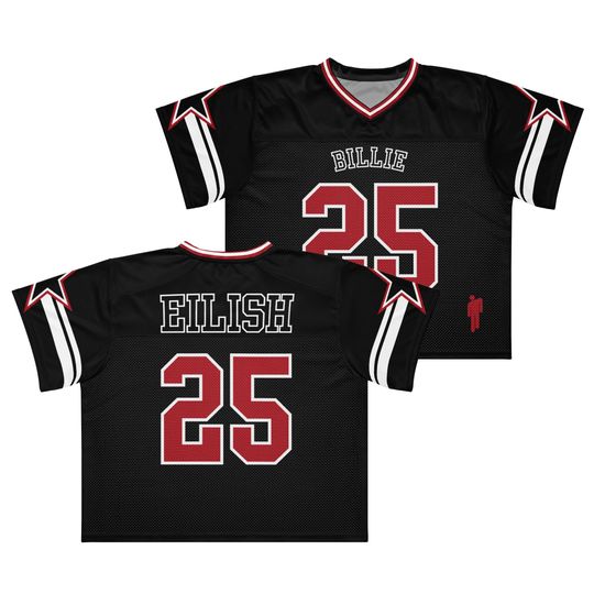 Album Inspired Fan Merch Mesh Boxy Jersey