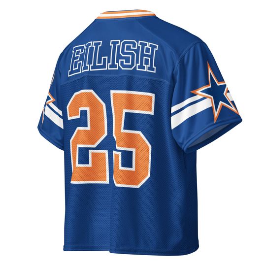 Album Inspired Fan Merch Mesh Boxy Jersey