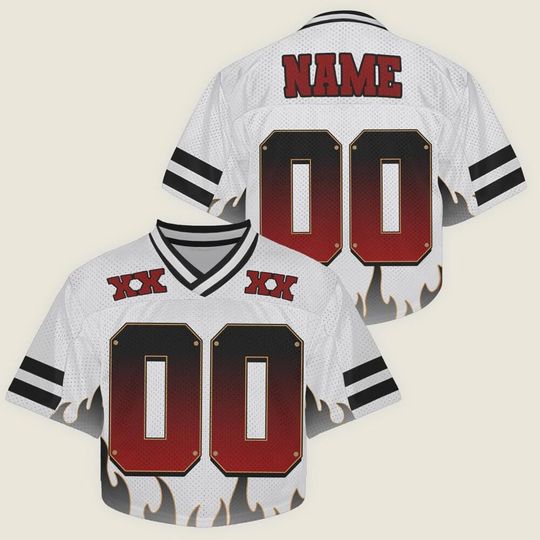 Chris Brown Breezy Bowl Customized Name And Number Fire Red Mesh Croptop Baseball Jersey