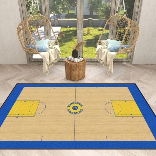Golden State Warriors Room Rug