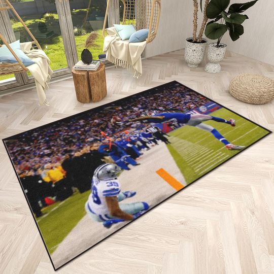 Customizable Action Sporting  Area Rug