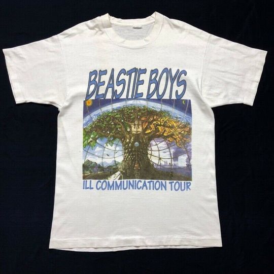 90s Beastie Boys T shirt Ill Communication Tour Graphic T shirt