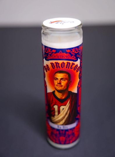Denver Broncos - Bo Nix Prayer Candle