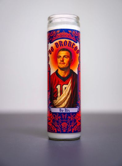 Denver Broncos - Bo Nix Prayer Candle