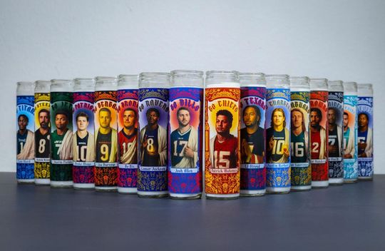 Pittsburgh Steeler Aaron Rodgers Prayer Candle