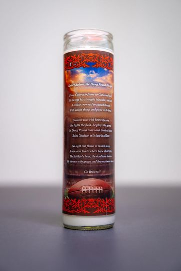 Cleveland Browns - Shedeur Sanders Prayer Candle