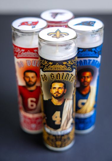 Atlanta Falcons - Michael Penix Jr Prayer Candle