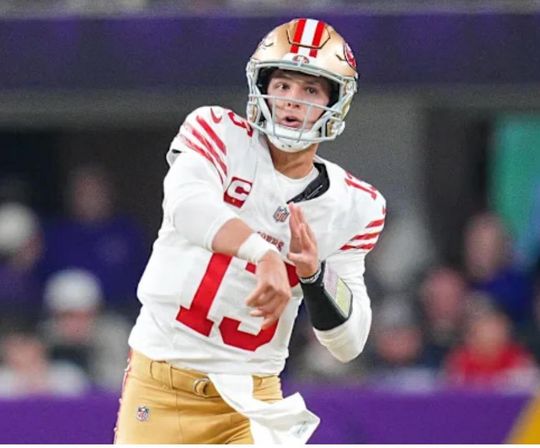 San Francisco 49ers - Brock Purdy Prayer Candle