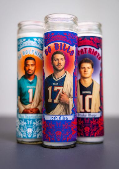 Buffalo Bills - Josh Allen Prayer Candle