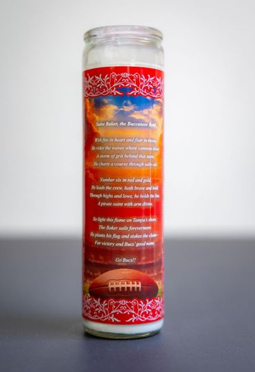Tampa Bay Buccaneers - Baker Mayfield Prayer Candle