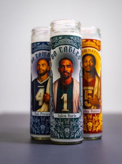 Washington Commanders - Jayden Daniels  Prayer Candle