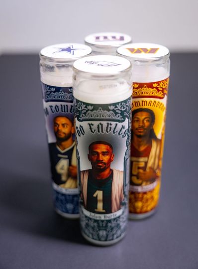 Washington Commanders - Jayden Daniels  Prayer Candle