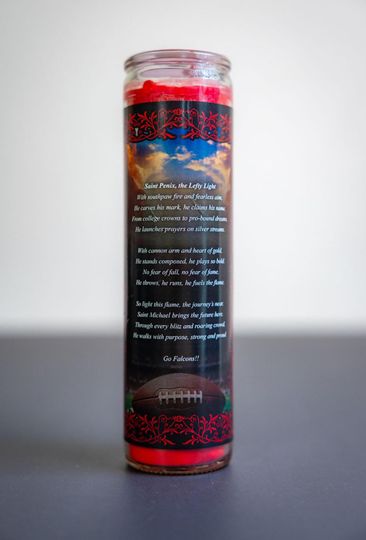 Atlanta Falcons - Michael Penix Jr Prayer Candle