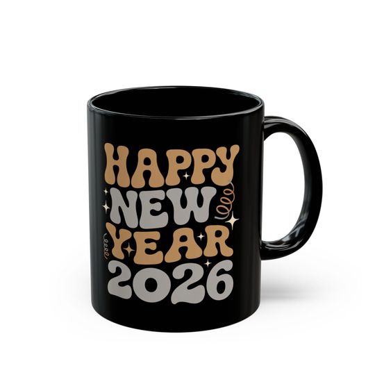 Happy New Year 2026 Coffee Mug