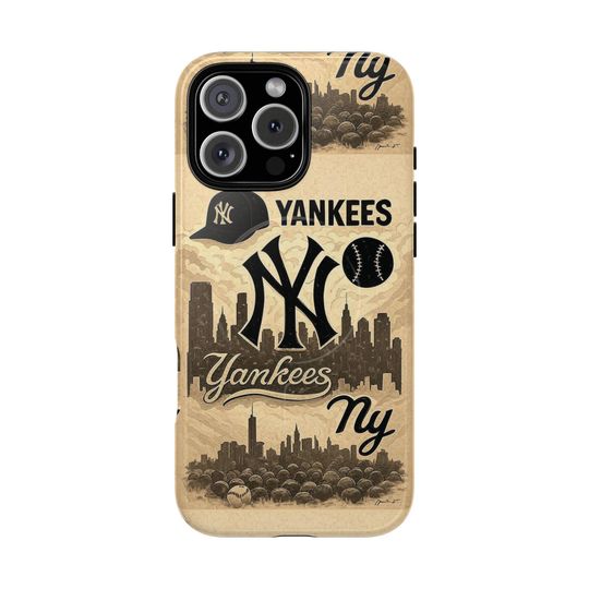 Yankees MagSafe Phone Case: Durable New York Baseball Gift