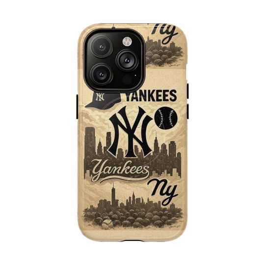 Yankees MagSafe Phone Case: Durable New York Baseball Gift