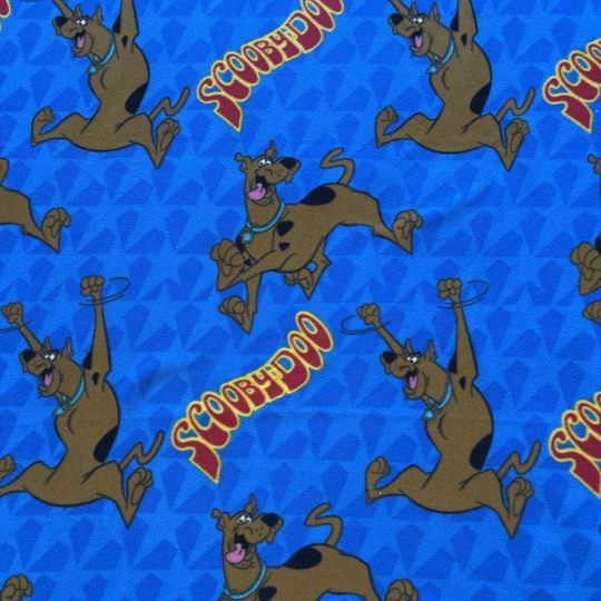 Vintage Scooby-Doo Cartoon Network Fleece  Blanket