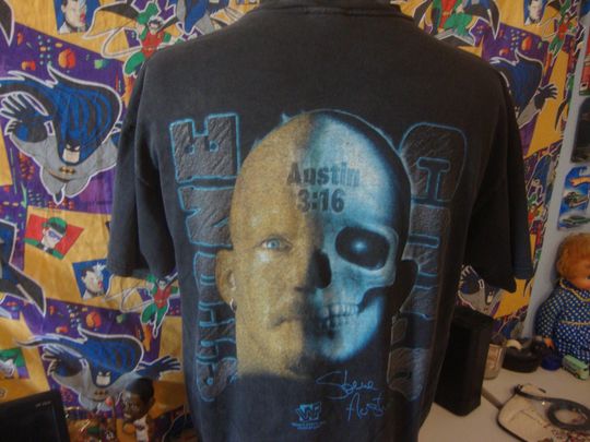 Vintage 90's Stone Cold Steve Austin Other Side Jackass T Shirt