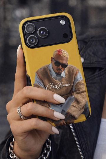 Chris Brown Phone Case | Breezy Fan Protective Case | iPhone Samsung Google | Celebrity Icon Series