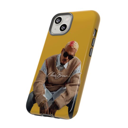 Chris Brown Phone Case | Breezy Fan Protective Case | iPhone Samsung Google | Celebrity Icon Series