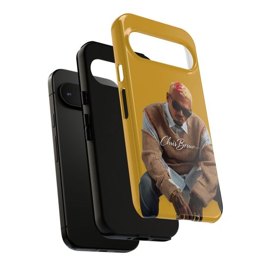 Chris Brown Phone Case | Breezy Fan Protective Case | iPhone Samsung Google | Celebrity Icon Series