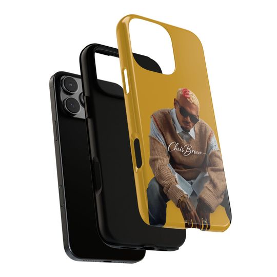 Chris Brown Phone Case | Breezy Fan Protective Case | iPhone Samsung Google | Celebrity Icon Series
