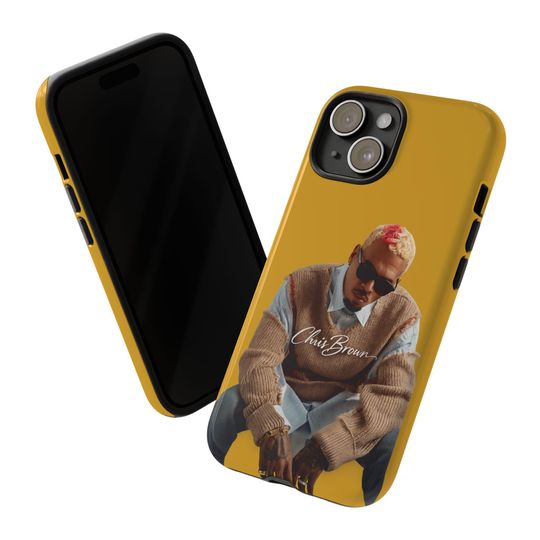 Chris Brown Phone Case | Breezy Fan Protective Case | iPhone Samsung Google | Celebrity Icon Series