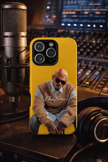 Chris Brown Phone Case | Breezy Fan Protective Case | iPhone Samsung Google | Celebrity Icon Series