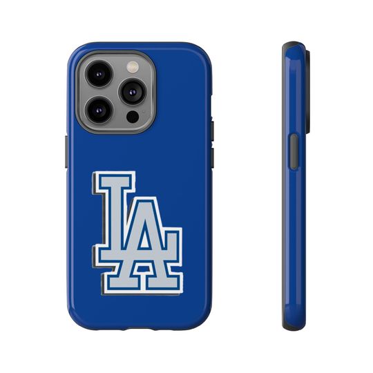 LA Dodgers Tough Phone Case: 3D Wrap, Impact-Resistant