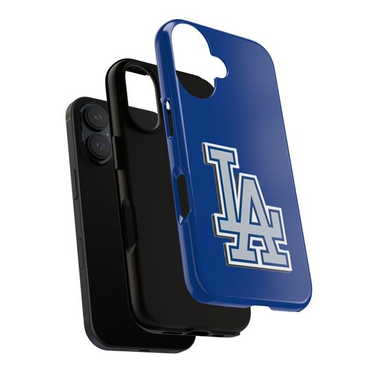 LA Dodgers Tough Phone Case: 3D Wrap, Impact-Resistant