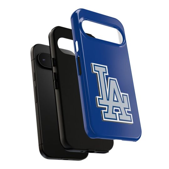 LA Dodgers Tough Phone Case: 3D Wrap, Impact-Resistant
