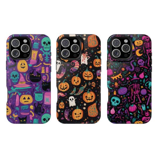 Halloween Pattern Design, Phone case and pillow  Design , Phone case