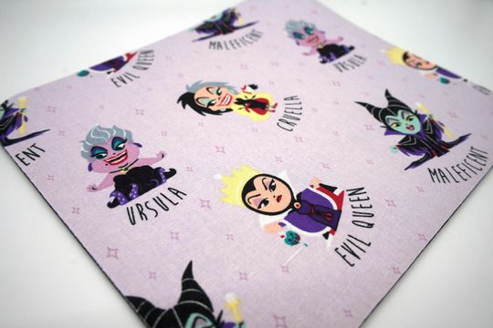 Kawaii Disney Villains Mousepad