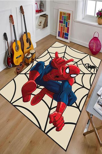Spiderman Kids Room Rug