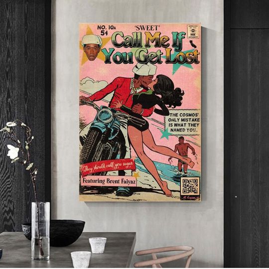 Tyler The Creator Call Me If You Get Lost Poster