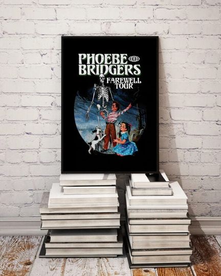 Phoebe Bridgers Farewell Tour Poster