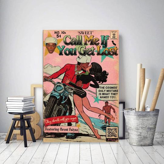 Tyler The Creator Call Me If You Get Lost Poster