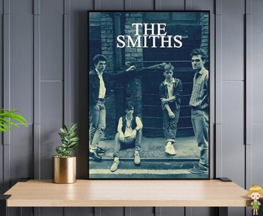 The Smiths Band Poster