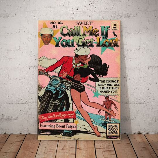 Tyler The Creator Call Me If You Get Lost Poster