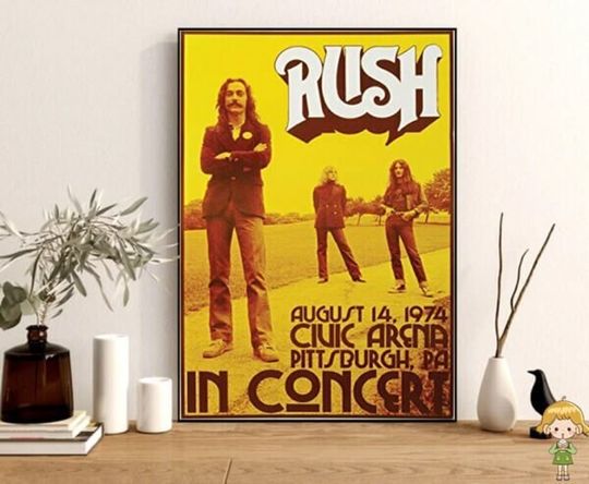 Rush Band Concert Poster