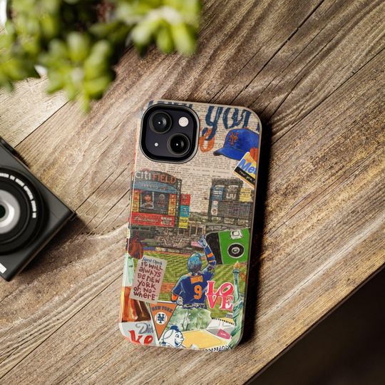 Mets iPhone Case: New York Baseball, Impact Resistant