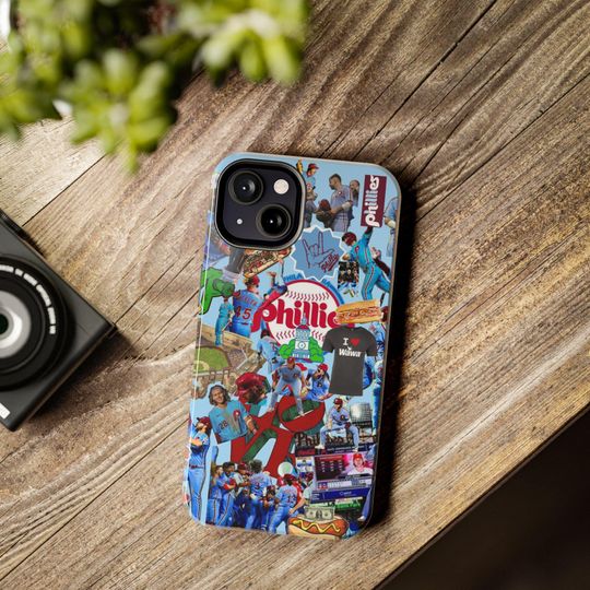 Philadelphia Phillies iPhone Case: Impact Resistant, Wireless Charging