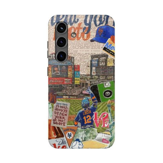 New York Mets iPhone Case: Lindor, Impact Resistant, Wireless Charge