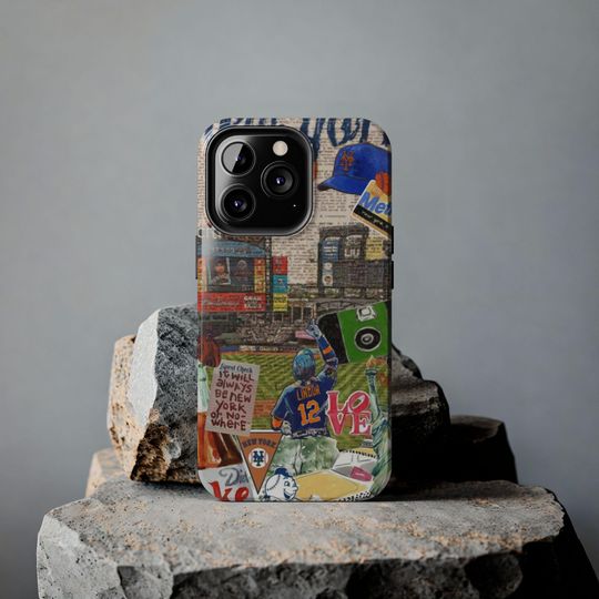 New York Mets iPhone Case: Lindor, Impact Resistant, Wireless Charge
