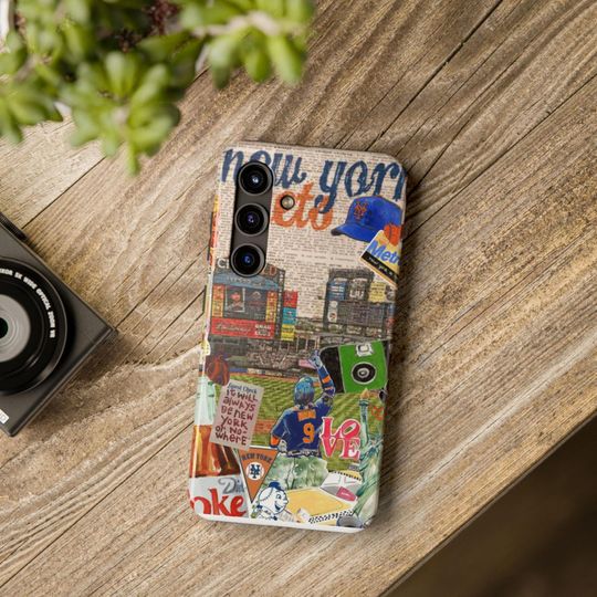Mets iPhone Case: New York Baseball, Impact Resistant