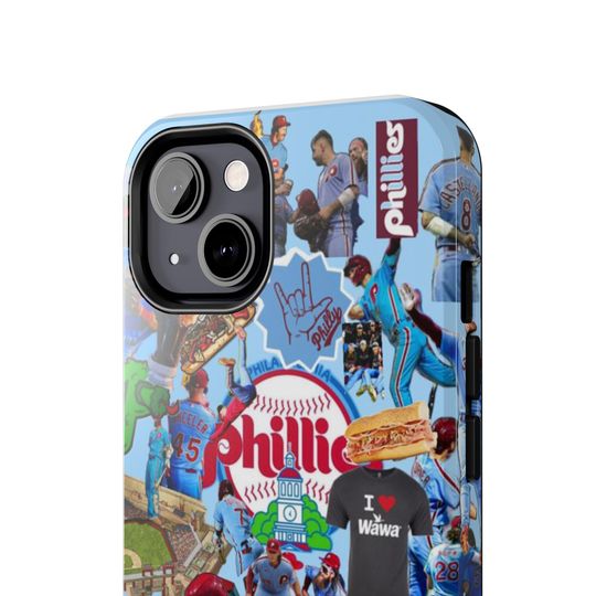 Philadelphia Phillies iPhone Case: Impact Resistant, Wireless Charging